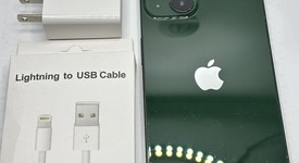 Good
													Apple iPhone 13 - Unlocked, Green, 128 GB, A2482, photo 2 of 6