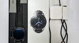 Good
													Samsung Galaxy Watch3 - Unlocked, Mystic Silver, 45mm, photo 4 of 4