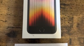 New
													Apple iPhone SE 3rd Gen 2022 - Unlocked, Midnight, 64 GB, A2595, photo 1 of 5