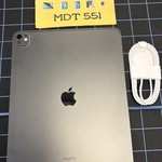 Mint Apple iPad Pro 13 inch (M4) 2024 - Unlocked, 256 GB, Black, 8 GB, A2926, Standard Glass