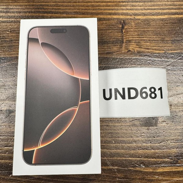 Apple iPhone 16 Pro Max - Unlocked, 256 GB, Desert, A3084