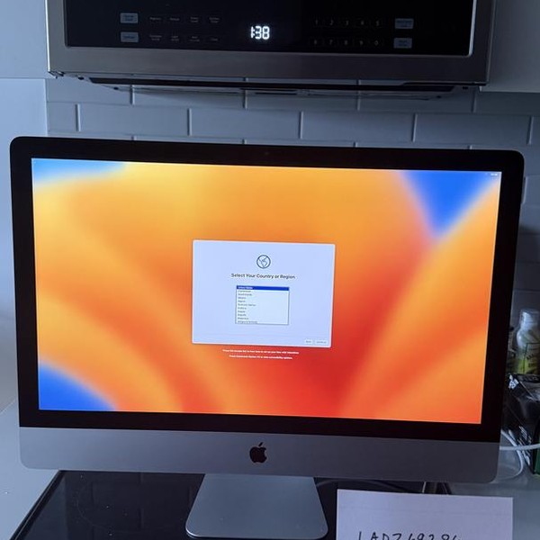 iMac 2017 27 inch Retina 5K - 512 GB, 8 GB, Intel Core i5