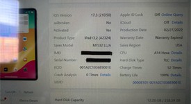 Good
													Apple iPad Air 4th Gen - Unlocked, Gray, 256 GB, A2324, photo 4 of 8
