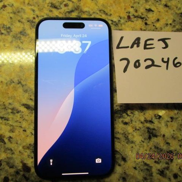 Apple iPhone 15 - Unlocked, 128 GB, Black, A2846