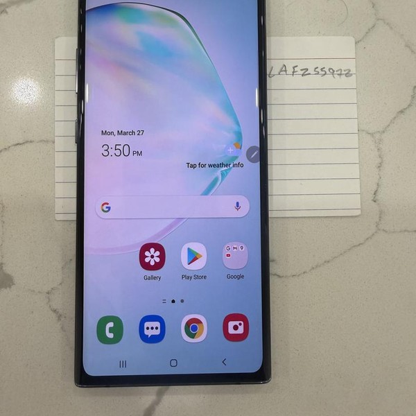 Samsung Galaxy Note 10 Plus - AT&T, 256 GB, Black, 12 GB, SM-N975U