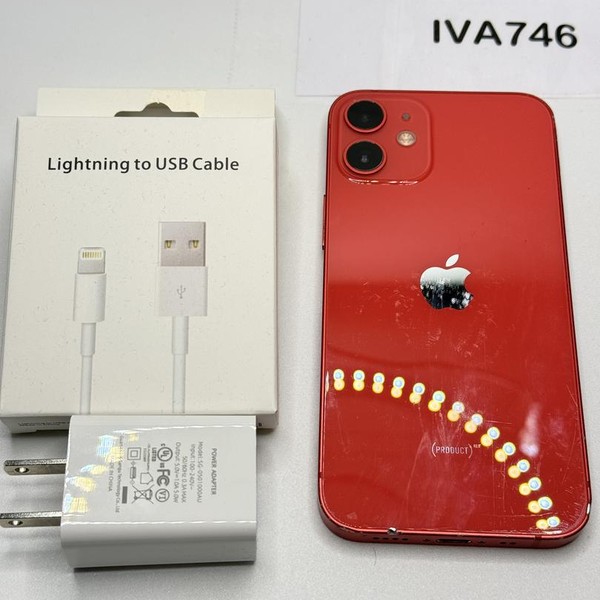 Apple iPhone 12 Mini - Unlocked, 256 GB, Red, A2176