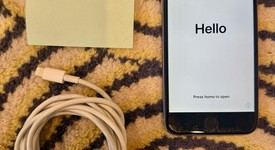 Good
													Apple iPhone 6 - AT&T, Silver, 64 GB, A1549, photo 1 of 5