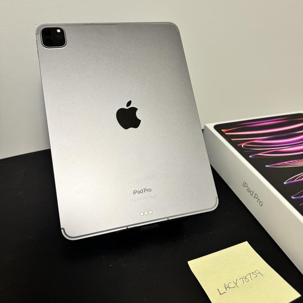 Apple iPad Pro 11 inch 4th Gen 2022 - Unlocked, 256 GB, Gray