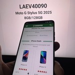 Mint Moto G Stylus 5G (2025) - Metro by T-Mobile, 128 GB, Gibraltar Sea, 8 GB