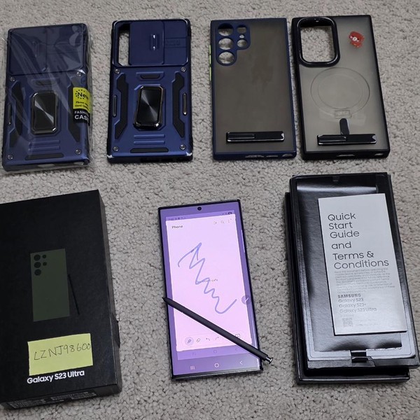 Samsung Galaxy S23 Ultra - Xfinity, 256 GB, Green, 8 GB, SM-S918U