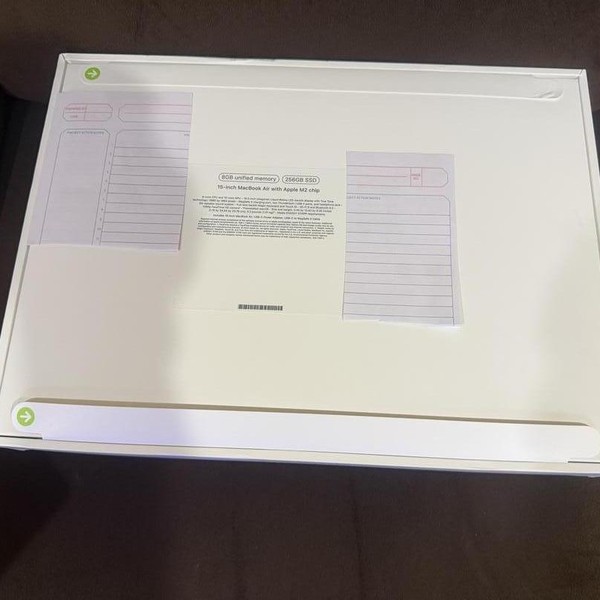 MacBook Air 2023 (M2) - 15 inch - 256 GB, Midnight, 8 GB, Apple M2