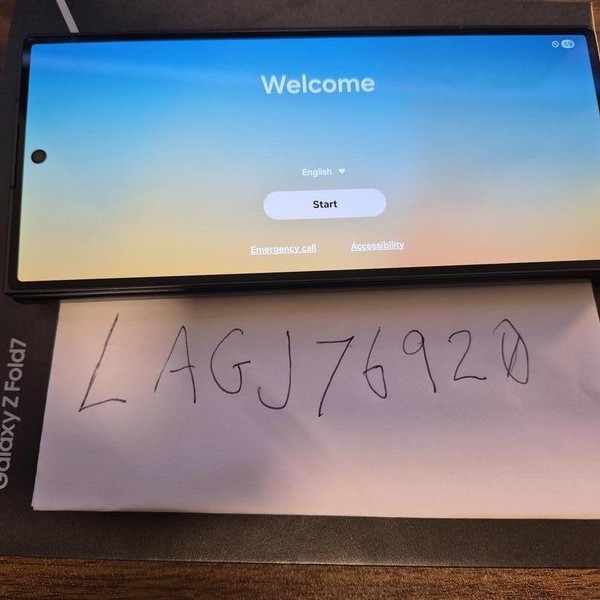 Samsung Galaxy Z Fold7 - Unlocked, 512 GB, Jetblack, 12 GB, SM-F966U1