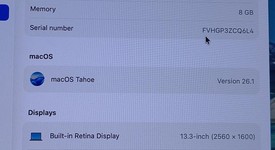 Good
													MacBook Air 2020 - 13" - Apple M1, Gray, 256 GB, 8 GB, photo 3 of 9