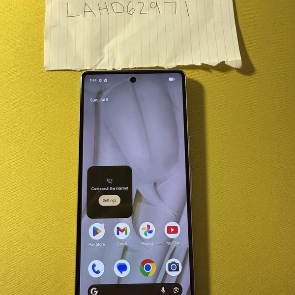 Google Pixel 7 - AT&T, 128 GB, Snow, 8 GB, GQML3, mmWave 5G
