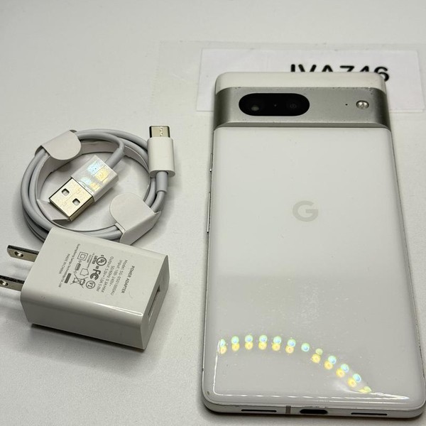Google Pixel 7 - Unlocked, 128 GB, Snow, 8 GB, GVU6C, Sub-6 5G