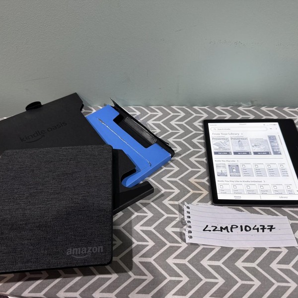 Amazon Kindle Oasis 10th Gen - 8 GB, Gray, WiFi Only