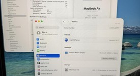 Good
													MacBook Air 2025 (M4) - 13" - Apple M4, Sky Blue, 512 GB, 24 GB, photo 6 of 6