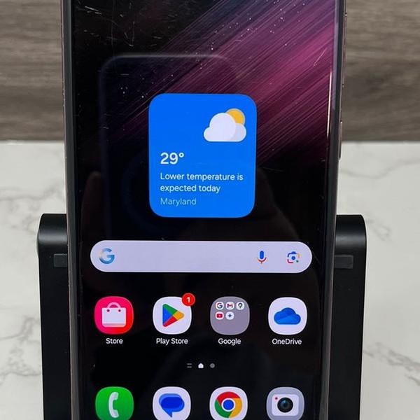 Samsung Galaxy S22 Ultra - AT&T, Burgundy, 128 GB, 8 GB, SM-S908U