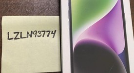 Mint
													Apple iPhone 14 - Unlocked, Midnight, 128 GB, A2649, photo 1 of 9