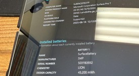 Good
													Microsoft Surface Pro 7 - I7, Platinum, 256 GB, 16 GB, photo 2 of 16