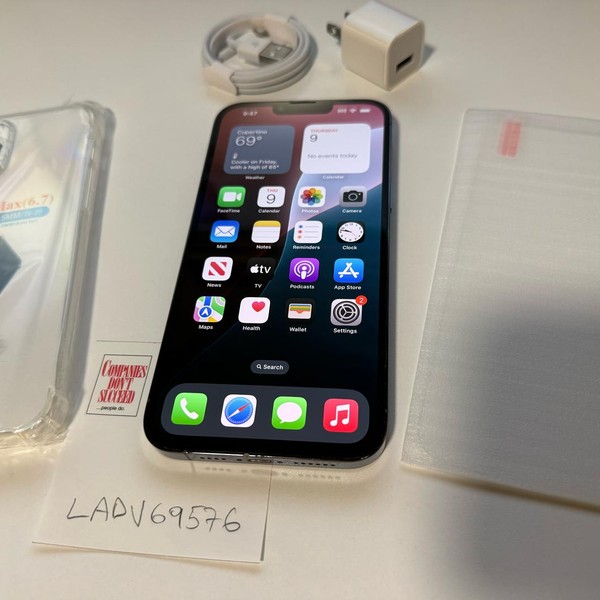 Apple iPhone 13 Pro Max - Unlocked, 128 GB, Sierra Blue, A2484