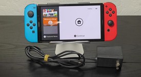 Good
													Nintendo Switch - OLED - Red & Blue, 64 GB, photo 2 of 7
