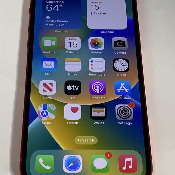 Apple iPhone 12 - Unlocked, 64 GB, Red, A2172