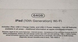 New
													Apple iPad 10th Gen - Wi-Fi, Yellow, 64 GB, A2696, photo 4 of 4