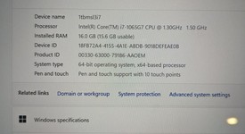 Good
													Microsoft Surface Laptop 3 - I7, Platinum, 1 TB, 16 GB, 13.5", photo 3 of 17