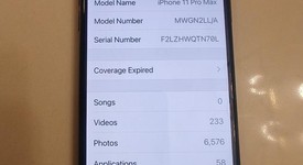 Good
													Apple iPhone 11 Pro Max - Unlocked, Green, 256 GB, A2161, photo 6 of 6