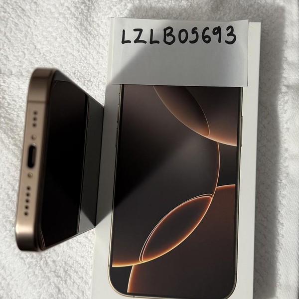 Apple iPhone 16 Pro - Unlocked, 256 GB, Desert, A3083