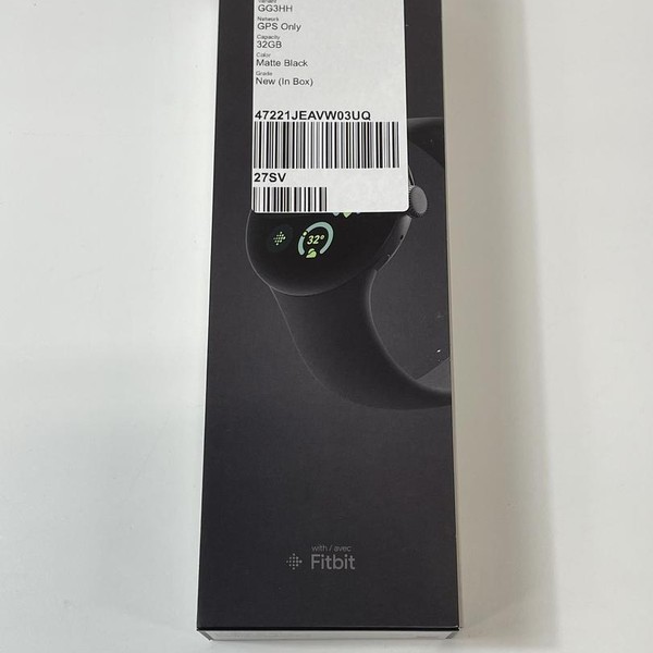 Google Pixel Watch 3 - Wi-Fi, Black, 41mm, Wi-Fi