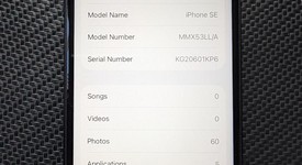 Good
													Apple iPhone SE 3rd Gen 2022 - Unlocked, Midnight, 64 GB, A2595, photo 1 of 12