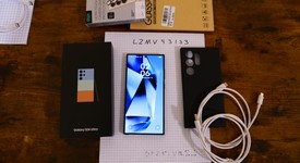 Good
													Samsung Galaxy S24 Ultra - Unlocked, Blue, 512 GB, 12 GB, SM-S928U1, photo 1 of 12