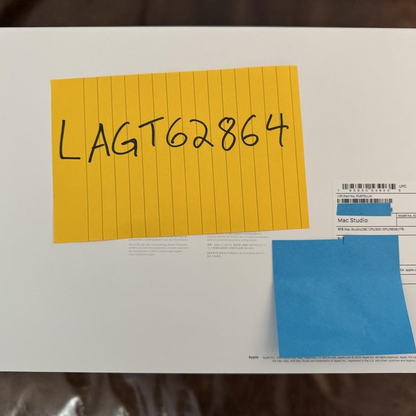 Mac Studio 2025 - 1 TB, 96 GB, Apple M3 Ultra 28-core