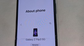Fair
													Samsung Galaxy Z Flip3 5G - Unlocked, Black, 128 GB, 8 GB, SM-F711U1, photo 4 of 9