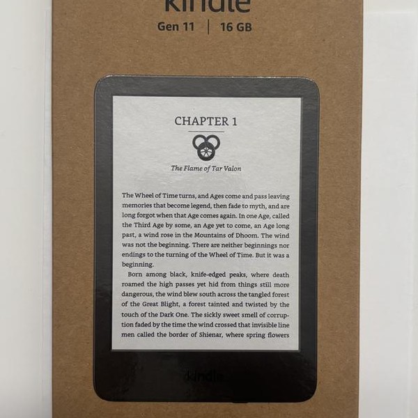 Amazon Kindle 11 - Black, 16 GB