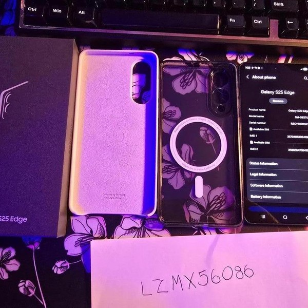 Samsung Galaxy S25 Edge - Unlocked, 512 GB, Jetblack, 12 GB, SM-S937U1