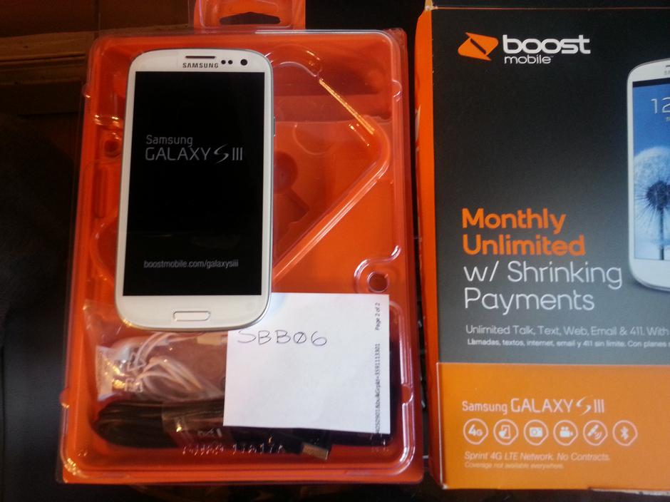 galaxy s3 boost mobile