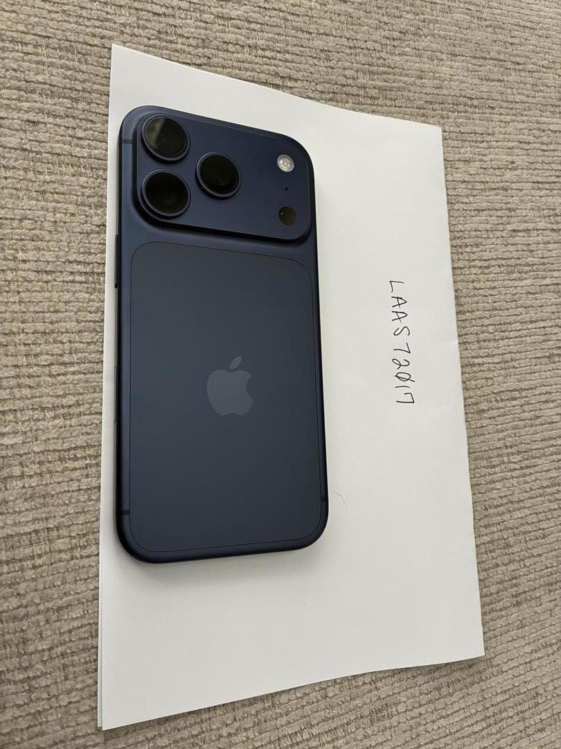 Apple iPhone 17 Pro - Unlocked, 256GB, Deep Blue, A3256