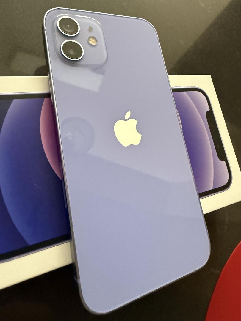 Apple iPhone 12 - Unlocked, 128GB, Purple, A2172 - LAAY96058 - Swappa
