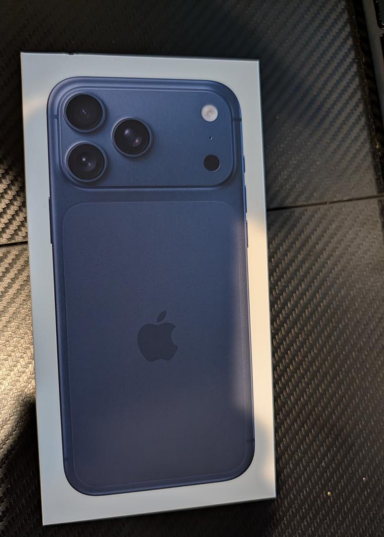 Apple iPhone 17 Pro Max - Unlocked, 256GB, Deep Blue, A3257