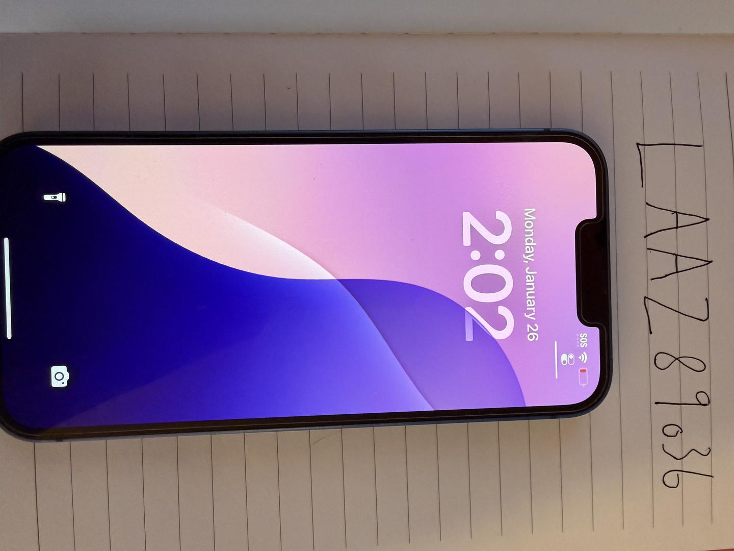 Apple iPhone 13 - Unlocked, Blue, 128GB, A2482 - LAAZ89036 - Swappa