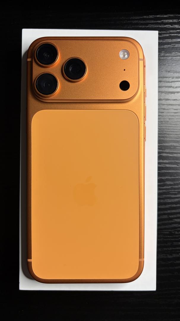 Apple iPhone 17 Pro Max - Unlocked, 256GB, Cosmic Orange, A3257