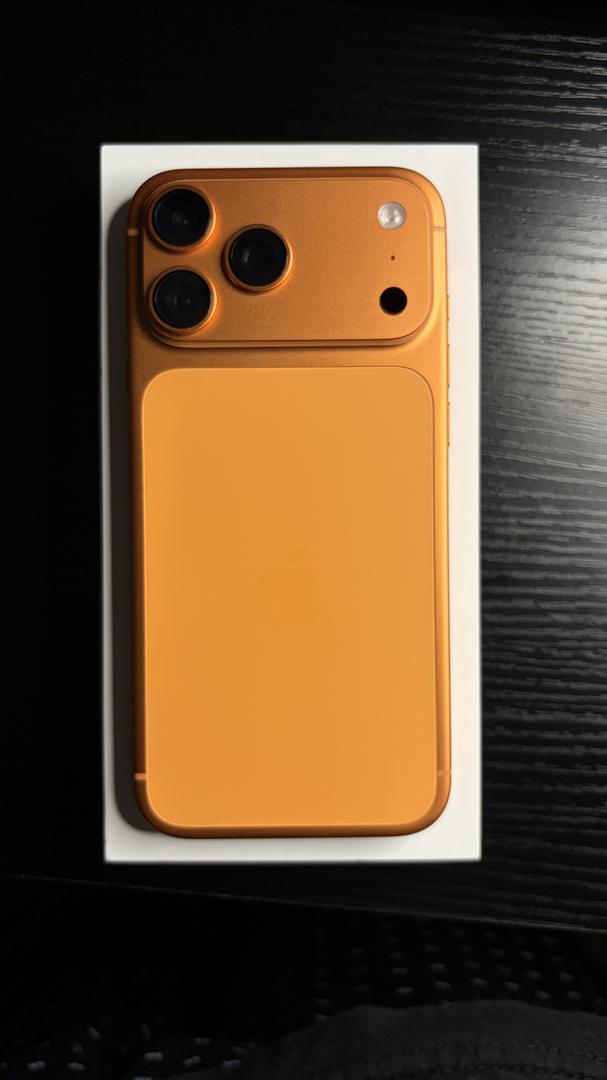 Apple iPhone 17 Pro Max - Unlocked, 256GB, Cosmic Orange, A3257