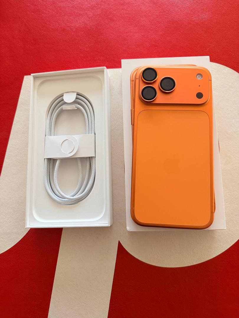 Apple iPhone 17 Pro Max - Unlocked, 256GB, Cosmic Orange, A3257