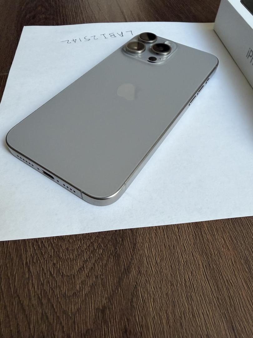 Apple iPhone 15 Pro Max - Unlocked, 256GB, Natural, A2849