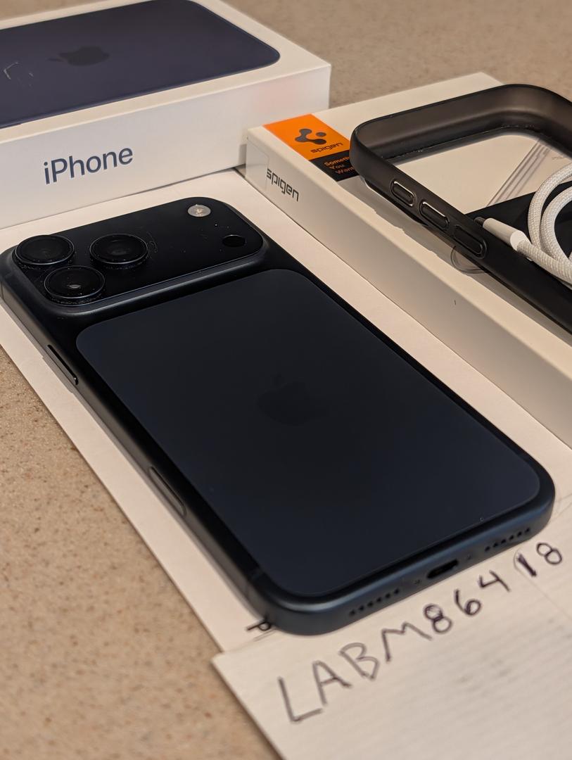 Apple iPhone 17 Pro Max - Unlocked, 256GB, Deep Blue, A3257