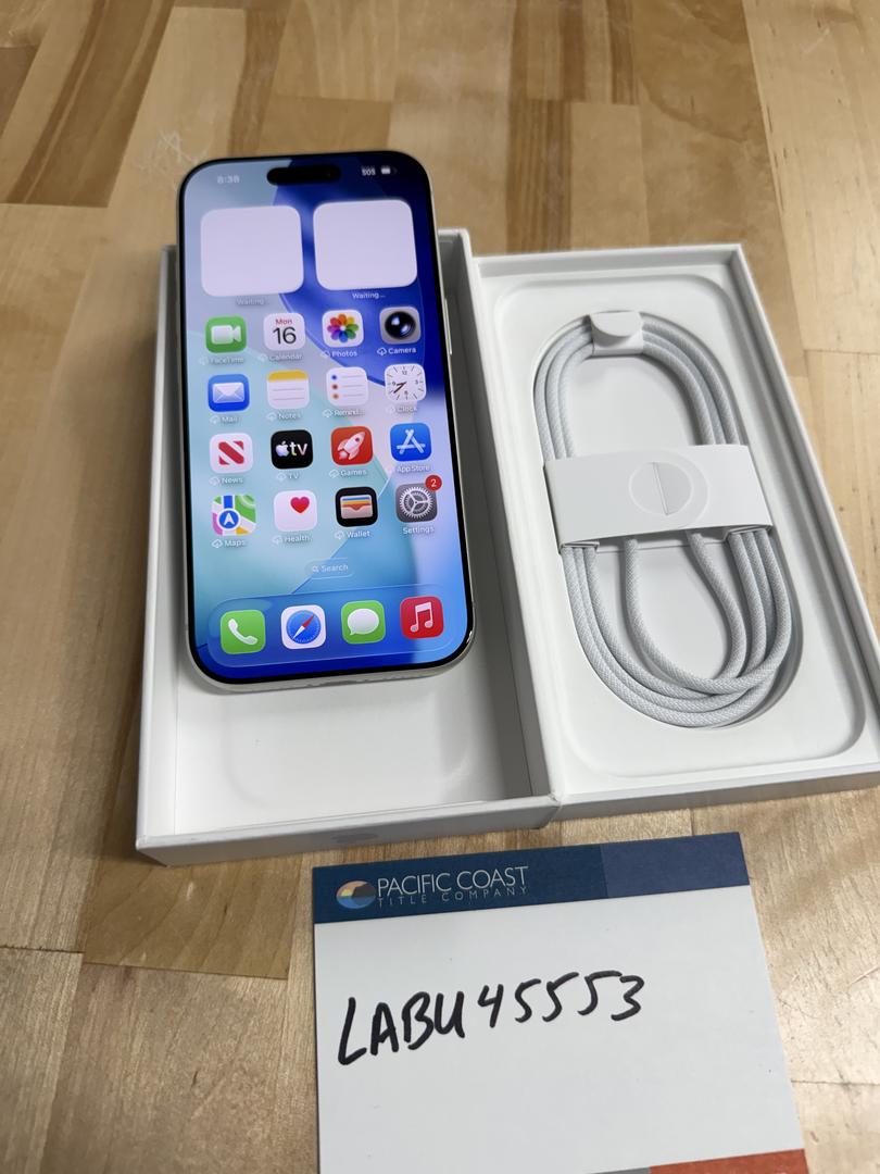 Apple iPhone 17 Pro - Unlocked, 256GB, Silver, A3256 - LABU45553