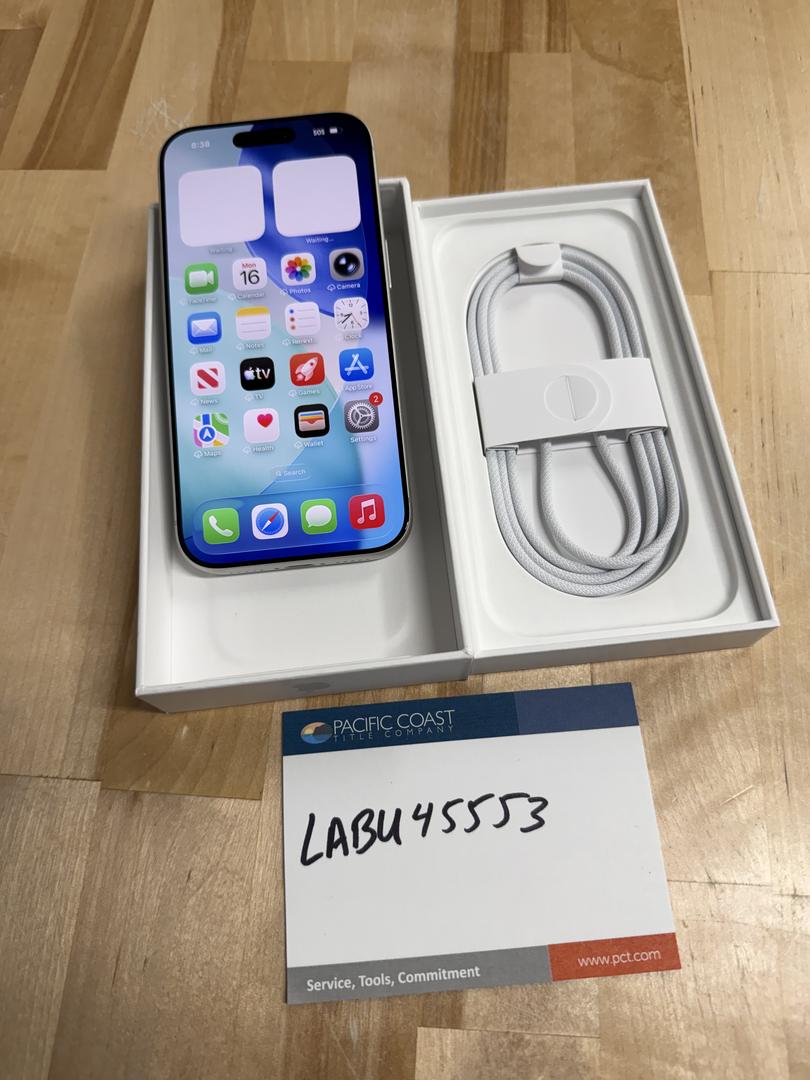 Apple iPhone 17 Pro - Unlocked, 256GB, Silver, A3256 - LABU45553